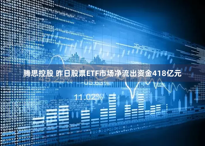 腾思控股 昨日股票ETF市场净流出资金418亿元
